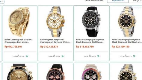 harga jam tangan rolex tahun 1970